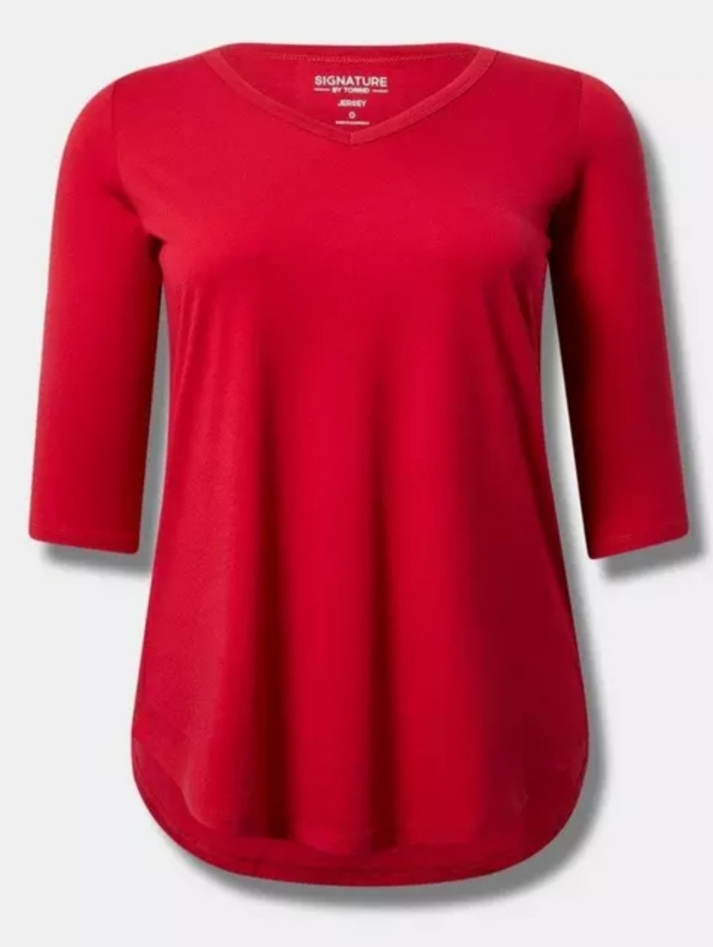 NWT Torrid Signature Jersey Tunic Tee